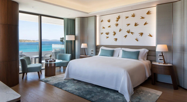 Двухместный номер Reges Aegean с видом на море Reges, a Luxury Collection Resort & Spa, Cesme