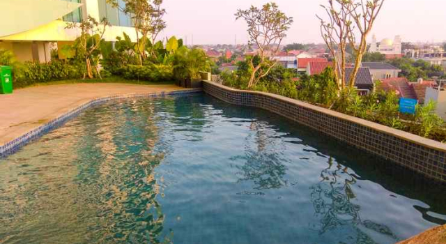 1 BR Minimalist and Homey Grand Kamala Lagoon Apartment By Travelio, Rezervovat Apartmán Bekasi West Java