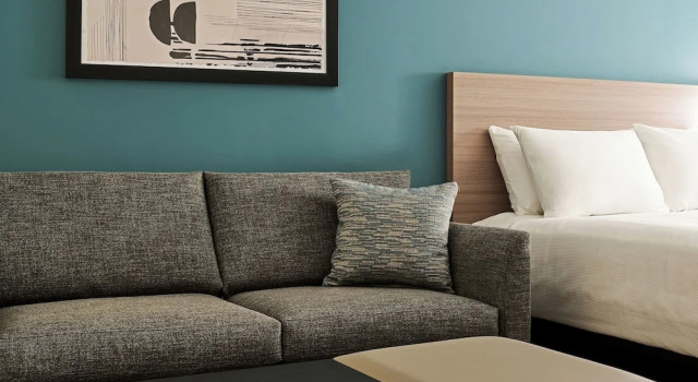 Четырёхместный номер Standard с балконом и с видом на океан Hyatt Select Galveston Beachfront