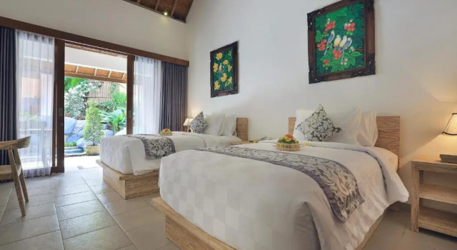 Вилла с бассейном с 3 комнатами Batu Agung Villa Ubud