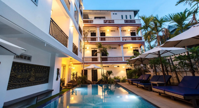 Трёхместный номер Standard The Unique Angkor Villa
