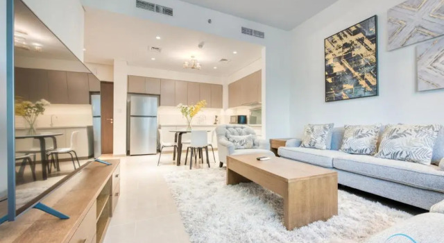 Welcoming 2-bedroom Apartment at Park Heights, Dubai Hills by Deluxe Holiday Homes, Забронировать Апартаменты/квартира Отели Дубая с бассейном, Бассейн