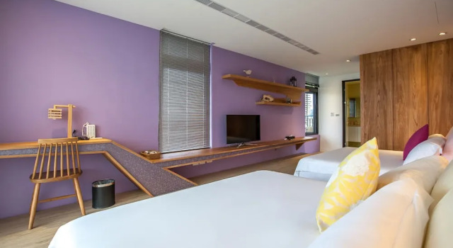 Standard Quádruplo quarto varanda W Star