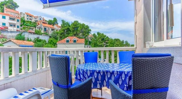 Апартаменты c 1 комнатой с видом на море Apartments Ivo
