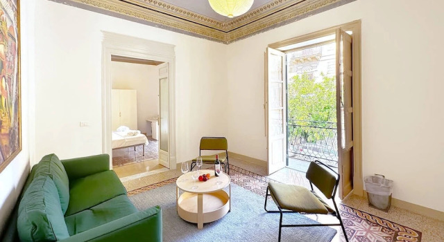 Четырёхместный номер Standard с балконом Solemar Sicilia - Monacò rooms