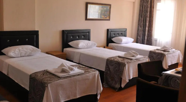 Трёхместный номер Standard с балконом Emsa Otel Maltepedeki Eviniz