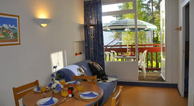 Четырёхместные апартаменты с 2 комнатами с балконом Vvf Villages St Jean Pied Port