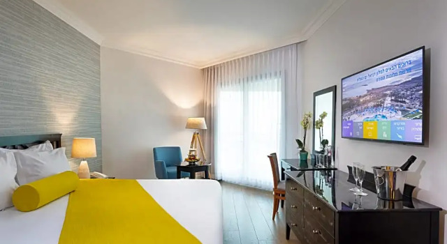 Двухместный номер Deluxe с балконом Brown Dead Sea By Brown Hotels