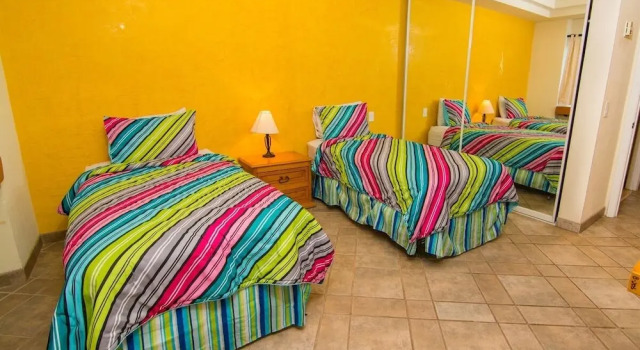 Spectacular 2 Bedroom Condo on Sandy Beach at Las Palmas Resort B-203 2 Condo by RedAwning, Book Resort Puerto Penasco Sonora