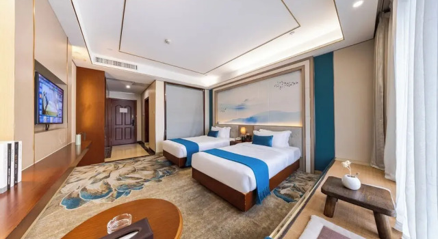 Двухместный номер Luxury Xinrun Hua Hotel Hongqiao Park Branch