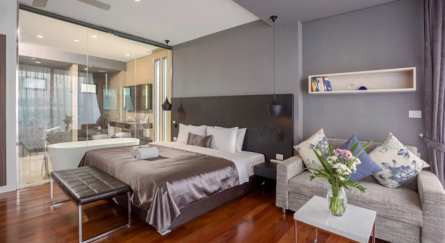 Люкс с балконом и с видом на море X10 Seaview Suites at Panwa Beach
