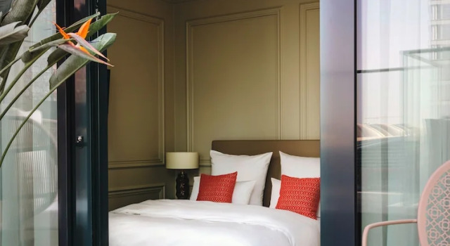 Двухместный номер Luxury с балконом Taj Hessischer Hof Frankfurt