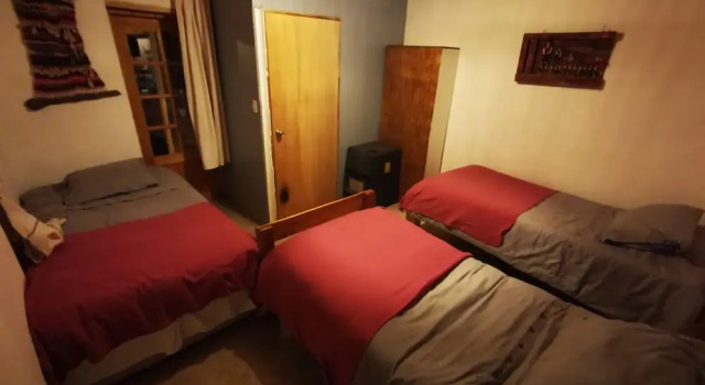 Кровать в общем номере Lodge y Cabañas Rio Yaye