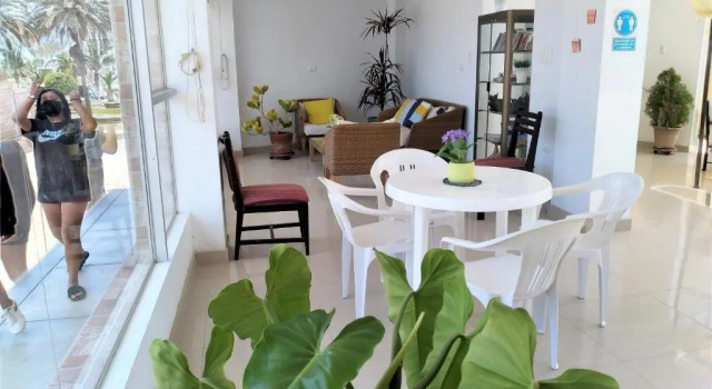 Bett im Wohnheim Icthus Paracas
