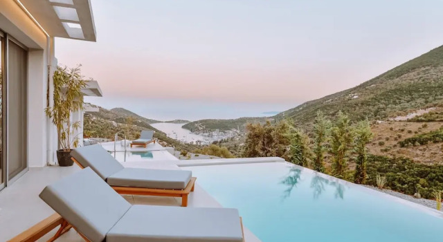 Luxury Villas Theros with private pools, Rezervasyon Misafirhane Evgiros Yunanistan
