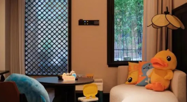 Double Family Suite 6500 Old Alley Courtyard Hotel，Changsha