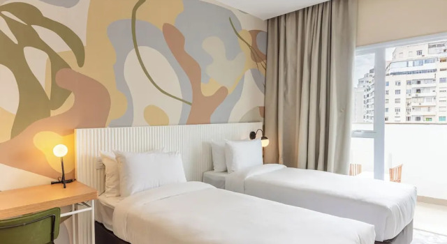 Двухместный номер Deluxe с балконом B&B HOTEL Santos Dumont