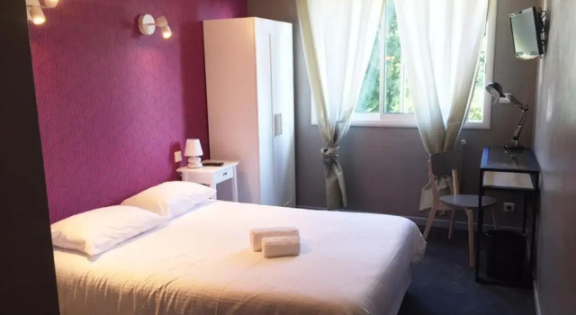 Номер Standard Hôtel Restaurant Logis Coté Lac