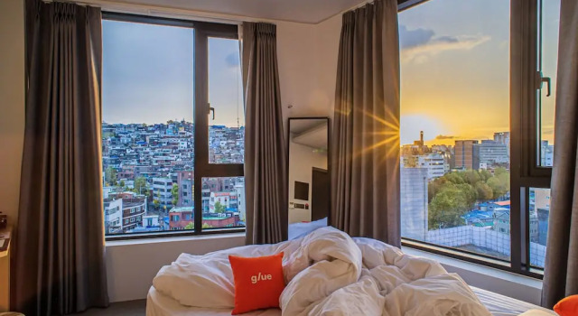Номер Deluxe Glue Hotel