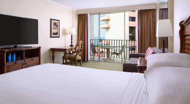 Двухместный номер с видом на океан OUTRIGGER Waikiki Beach Resort