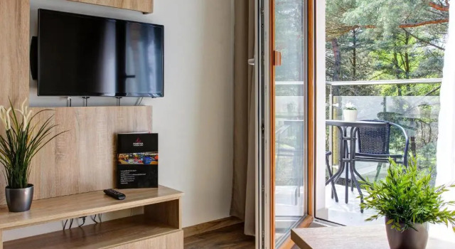 Апартаменты с 2 комнатами с видом на окрестности Apartamenty Marina Jastrzębia Góra