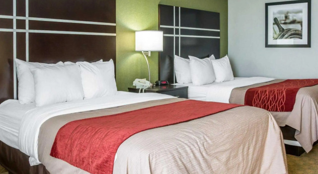 Четырёхместный номер Standard Comfort Inn & Suites Maumee - Toledo I80-90
