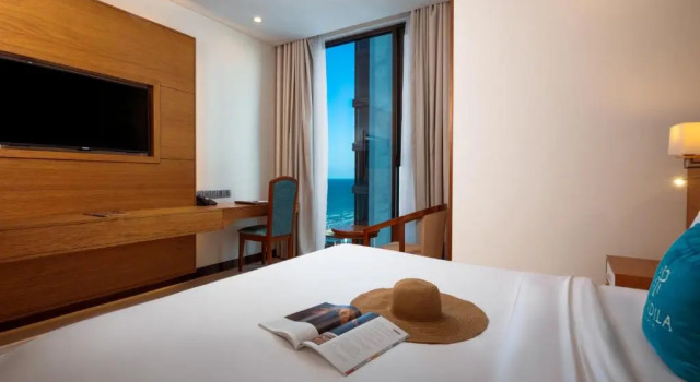 Двухместный номер Deluxe с частичным видом на океан Mandila Beach Hotel Danang