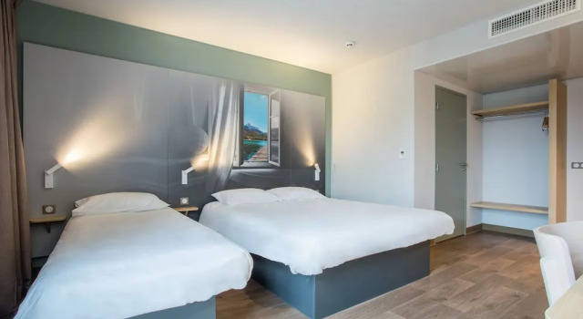 Трёхместный номер B&B HOTEL ANNEMASSE Saint-Cergues