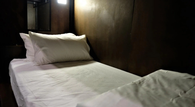 Кровать в общем номере (женский номер) Sleep Here Hostel, Melaka