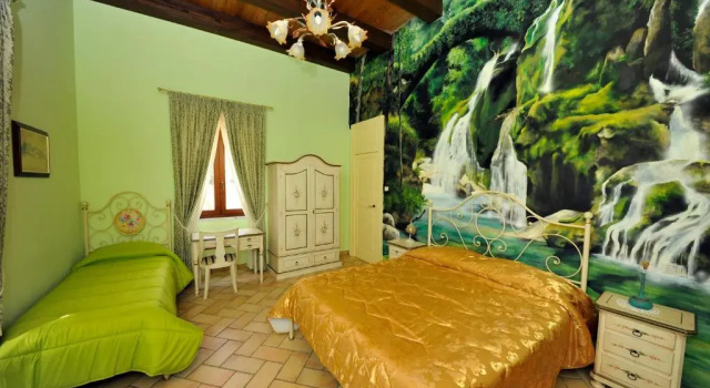 Четырёхместный номер Standard Agriturismo La Palazza