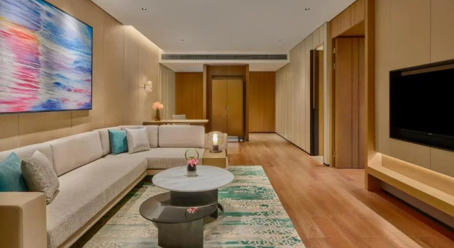 Люкс с видом на сад Hyatt Regency Shanghai Pudong Lingang