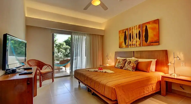 Апартаменты Superior с 2 комнатами с видом на сад Riviera Maya Suites