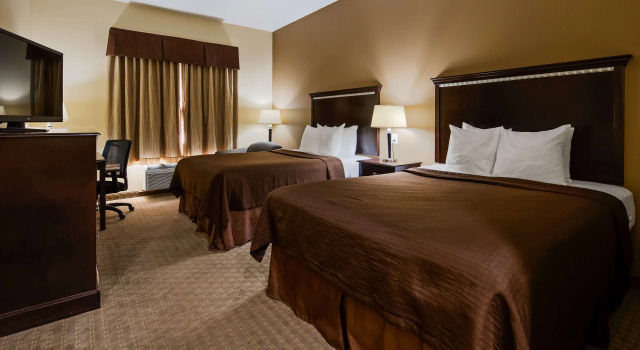 Четырёхместный номер Standard Best Western Lamesa Inn & Suites