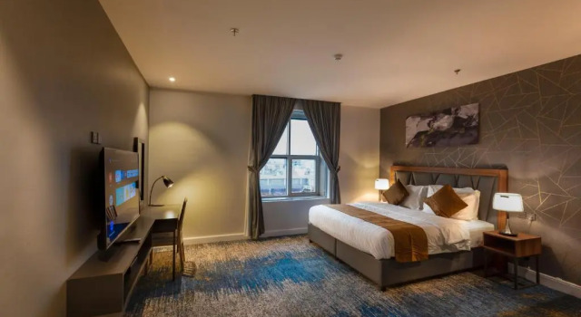 Номер Standard دانة المروج للشقق المخدومة Danat Almourouj Serviced Apartment