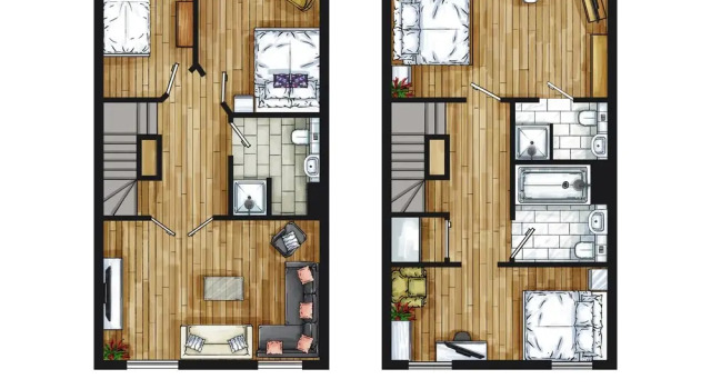 Номер Premium Riverside Townhouse with private Garden
