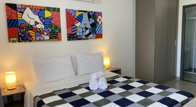 Bela Hospedagem - Lindo flat no Box 150
