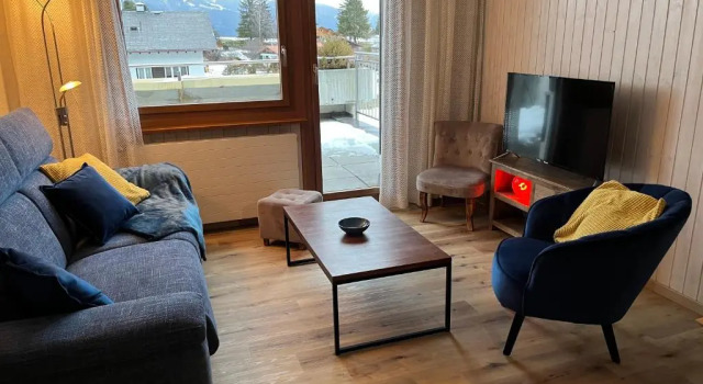 Апартаменты Ravissant 2 pièces et demi avec terrasse au village de Nax