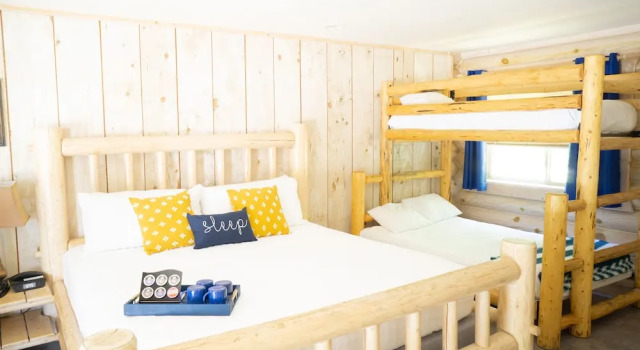 Трёхместный семейный номер Standard Log Inn Bonners Ferry