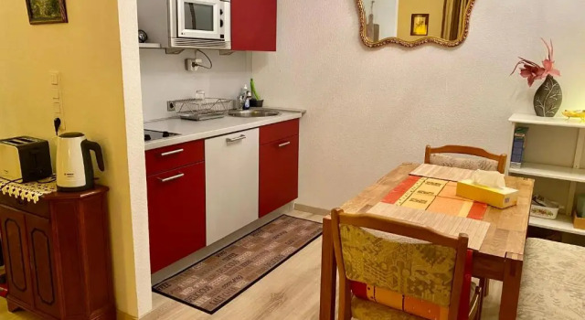 Апартаменты Kurhaus Apartment King Size Bett 180x200