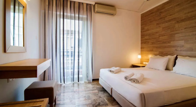Апартаменты Deluxe c 1 комнатой с балконом Polydoros Hotel Apartments