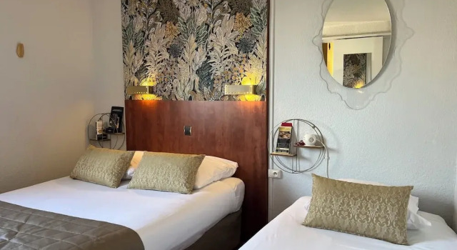 Трёхместный семейный номер Standard Hotel Arc-En-Ciel Colmar Contact Hotel