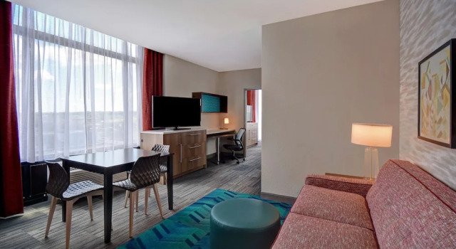 Люкс c 1 комнатой Home2 Suites By Hilton Kalamazoo Downtown, Mi