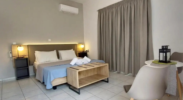 Двухместный номер Standard с видом на сад Studio with View in Sougia