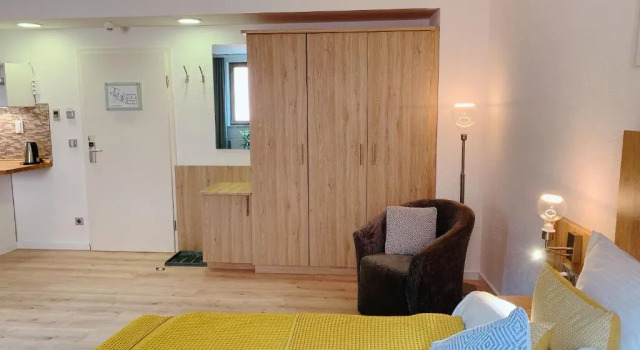 Двухместная студия Deluxe Apartmenthaus Blauer Wolf by ROom for LIving Gunzenhausen