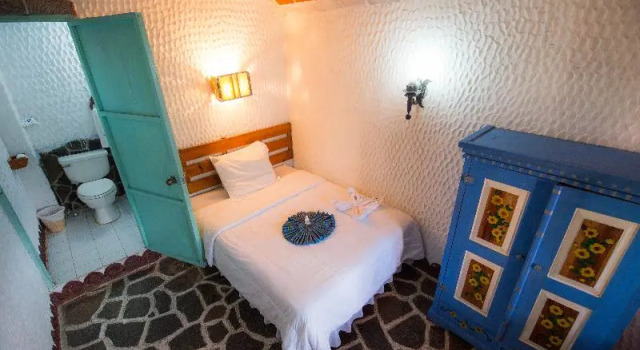 Одноместный номер Standard Eco Hotel Uxlabil Atitlan