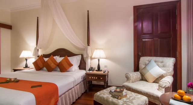 Семейный номер Deluxe с 2 комнатами с балконом Angkor Palace Resort & Spa