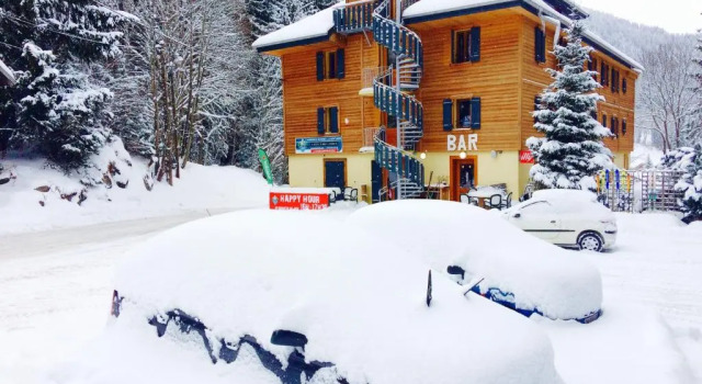 Кровать в общем номере 1861 Châtel Hostel