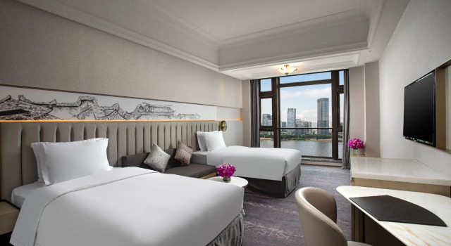 Двухместный номер Premium с видом на реку Crowne Plaza Fuzhou South by IHG