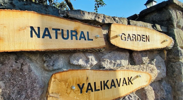 Коттедж с 2 комнатами с видом на сад Tiny House Yalikavak "natural Garden"