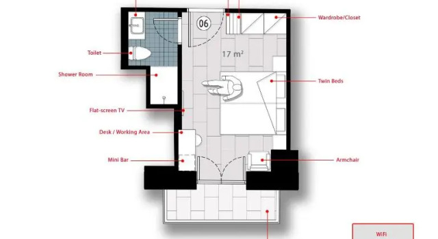 Двухместный номер Standard с частичным видом на море Chios City Inn